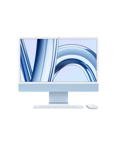 Apple iMac con Retina 24" Display 4.5K M3 8GB/256GB SSD - Blu - MQRQ3T/A