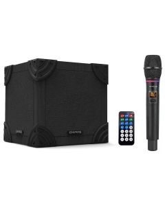 EMPIRE  Speaker Portatile Qubo con microfono 100W MICR.ICE incluso - HS.MINIQUBO 