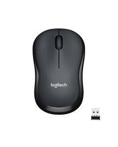 LOGITECH M220 SILENT Mouse Wireless, 2,4 GHz con Ricevitore USB, Tracciamento Ottico 1000 DPI, Durata Batteria di 18 Mesi, Ambidestro, Compatibile con PC, Mac, Laptop - 910-004878