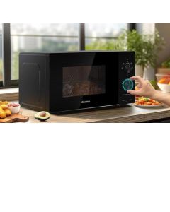 HISENSE MICROONDE + FUNZIONE GRILL 20L  700W MECCA NERO 5 LIV - H20MOBP1G 