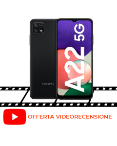 Samsung Galaxy A22 5G 128GB Dual Sim - Gray - EUROPA [NO-BRAND] - APERTO PER VIDEORECENSIONE