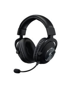 LOGITECH  G PRO x Cuffia Gaming Cablata con Microfono Blue VO!CE, DTS Headphone:X 7.1 e Driver PRO-G da 50 mm, 7.1 Surround Pensato per Esport Gaming, per PC/PS/Xbox/Nintendo Switch, Nero - 981-000818